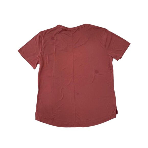 NWT Nike Running Swoosh Women's Short Sleeve T-Shirts Canyon Rust Size S-XL - Picture 3 of 8